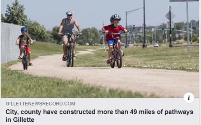 Article: Like to bike around Campbell County, Wyoming? Thank the 1%