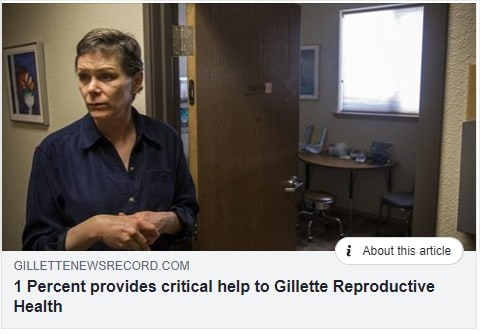 Penny Power provides critical help to Gillette Reproductive Health