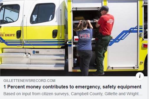 Article: Emergency and safety equipment purchased with 1% sales tax